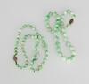 Republic - Two Jadeite Necklaces -(Guarantee Grade A Natural Jadeite Or Money Back Within 30 Days.) - 2