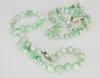 Republic - Two Jadeite Necklaces -(Guarantee Grade A Natural Jadeite Or Money Back Within 30 Days.) - 5