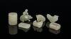 Qing - A Group Of Seven White Jade - 2