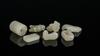 Qing - A Group Of Seven White Jade - 4