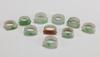 Late Qing/Republic - A Group Of Ten Jadeite Rings - 4