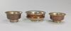 Republic-A Group Of Three Sliver Buddhism Cups (3 Piece) - 3