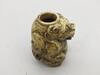 Eastern Han-A Yellowish Jade Figure Of Bear - 7