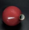 Qianlong Of PeriodA Sacrificial Red Glazed Pear Shaped Vase - 5