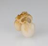 Qing- A White Jade Carved Fruit - 2