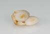 Qing- A White Jade Carved Fruit - 4