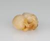 Qing- A White Jade Carved Fruit - 5