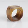 Neolithic-A Russet Yellow Jade Gong - 5