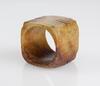Neolithic-A Russet Yellow Jade Gong - 6