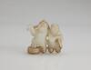 Ming - A White Jade Carved Two Boy
