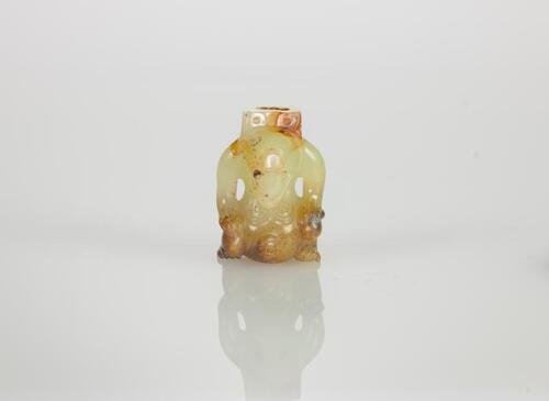 Han-A Yellow Jade Bear