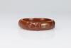 Song- A Reddish Carved Bangle - 3