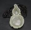 QingA Jadeite Carved Gourd Washer - 6