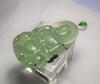 A Full Green Glassy Jadeite Jade Guanyin Pendant - 2