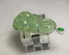 A Full Green Glassy Jadeite Jade Guanyin Pendant - 3