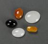 A Group Of Five Jadeite and Gem Pieces - 3