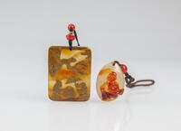 An Agate Carved Figures&#65288;2 Pieces)