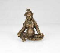 MingA Bronze Figure Of &#8216;Huang Cai Shen