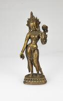 NepalA Bronze Figure Of Bodhisattva Avalokiteshvara