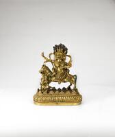 A Gilt-Bronze Figure Of Penden Lhamo