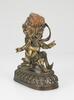 QingA Gilt-Bronze Figure Of Four Arm Mahakala - 2