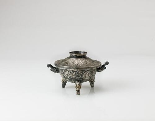 A Silver Tripod Censer