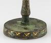 Warring StateA Bronze Gold-And-Silver Inlaid Lamp Holder - 3