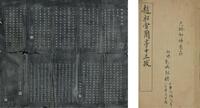 Qing-A Rubbing Calligraphy(Lin Ze Chu,Wang Du,) And Republic Printed Rubbing Lanting Shisan Ba by Zhao Songxue