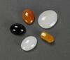 A Group Of Five Jadeite and Gem Pieces - 7