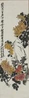 Wu Changshuo (1844-1927) Ink And Color On Paper