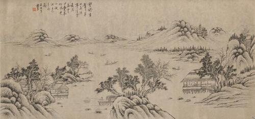 Attributed To Wang Hui (1632-1717)