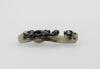 Qing-A Black And White Jade Carved &#8216;Chilong&#8217; Belt buckle - 2