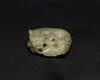Qing- A Celadon Jade Carved Beast Toggle - 2