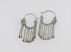 Late Qing/Republic- A Pair Of Silver&#8217;Dragon&#8217;Earrings - 3