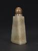 A Celadon White Jade Snuff Bottle - 3