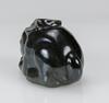 Qing-A Black Glazed Ceramic Rabbit - 6