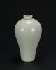 A White Glazed Plum Vase - 6