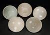 Song- A Group Of Five Bowls White Glazed - 5