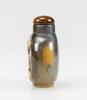 An Agate Carved &#8216;Koi&#8217; Snuff Bottle - 5