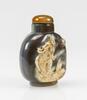 An Agate Carved &#8216;Koi&#8217; Snuff Bottle - 11