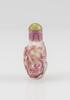 A Pink Peking Glass Snuff Bottle - 5