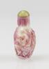 A Pink Peking Glass Snuff Bottle - 11