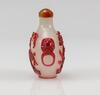 Late Qing- A Overlay Red Glass Snuff Bottle - 5