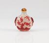 Late Qing- A Overlay Red Glass Snuff Bottle - 9