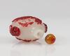 Late Qing- A Overlay Red Glass Snuff Bottle - 13