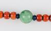 Oing-A Coral Beads with Jadeite, Lapis, Crystal Chaozhu - 3