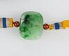 Oing-A Coral Beads with Jadeite, Lapis, Crystal Chaozhu - 4