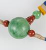 Oing-A Coral Beads with Jadeite, Lapis, Crystal Chaozhu - 5