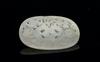 Qing-A White Jade Carved Fu,Lu,Shou Pendant - 4