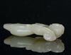 Qing-A White Jade Man With Lingzhi - 6